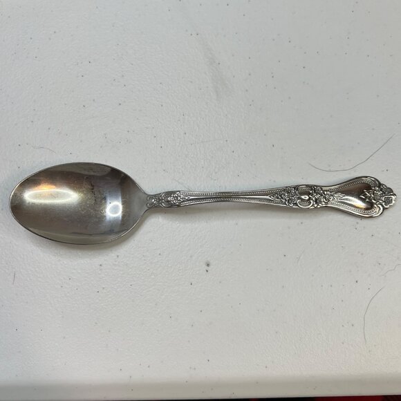 Precious Rose Stanley Roberts Rogers Co Stainless Tablespoon 1970s Korea - Picture 5 of 9